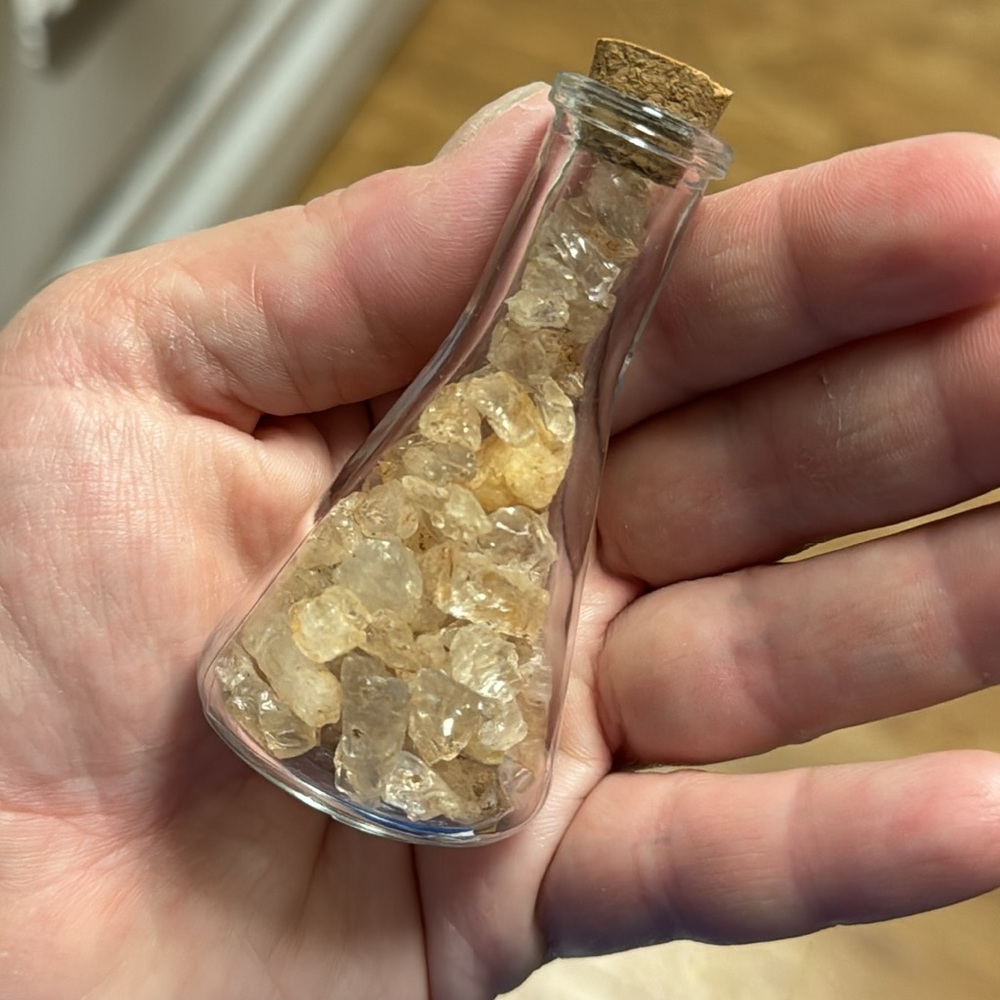 Lake County Diamonds in Corked Beaker Glass